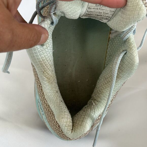 GDEFY Gravity Defyer Mighty Walk Athletic Sneakers Size 7.5 Gray Blue Shoes - Picture 8 of 12